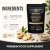 Ginger Root Extract 15:1 Capsules | 1000mg Extract | Equivalent