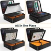 Noiposi Document Organizer with 5200℉ Heat Insulated,15.0"x11.0"x4.3" Water Resistant and