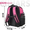 Ciihars Single Bowling Ball Bag Backpack with Shoe Bag Up