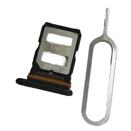 ruichuang OEM Dual SIM Card Holder Tray Replacement for XIAOMI 12 LITE Black