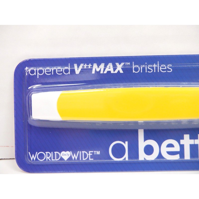 World Wide Daily Toothbrush MEDIUM - 12 Pack XL Tapered