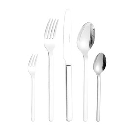 Esmeyer 250-092 Kaffeelöffel Bettina aus Edelstahl 18/10 poliert 12 Stück ,, Silberfarben, 16 x 5 x 3 cm