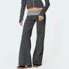 NZNDSHD Fold Over Yoga Pants for Women Low Rise Straight