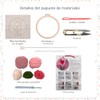 HASTHIP - HANNEA® Kit de Arte de Aguja Mágica de