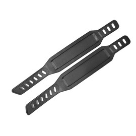 SB DISTRIBUTION LTD (Pack of 4 Pairs - L+R) SBD's Universal Long Pedal Straps for Stationary Bikes | Fits Most Bike Pedals | Heavy Duty Adjustable After Market Straps | Both Sides Slots | by SBD
