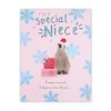 Clintons: Penguin With Presents Niece Christmas Card, Multi-Colour, 155 x