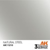 AK Interactive 3rd Gen Metallic Natural Steel 17ml