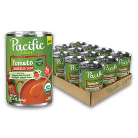 Pacific Foods Organic Condensed Tomato Soup, 10.75 oz Can (12 Pack)
