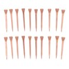 250Pcs Horseshoe Nails Copper Plating Shoeing Nails with Plastic Box