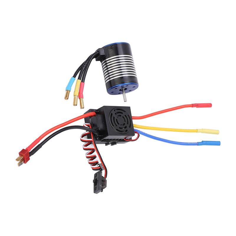 3650 4300KV No Sense Brushless Motor with 60A Waterproof ESC