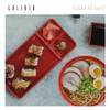 GOLIBER 10 Piece Japanese Style Dinnerware Set - Includes 2