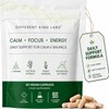 Magnesium Bisglycinate L-Theanine, 60 Vegan Capsules, Different Kind Labs
