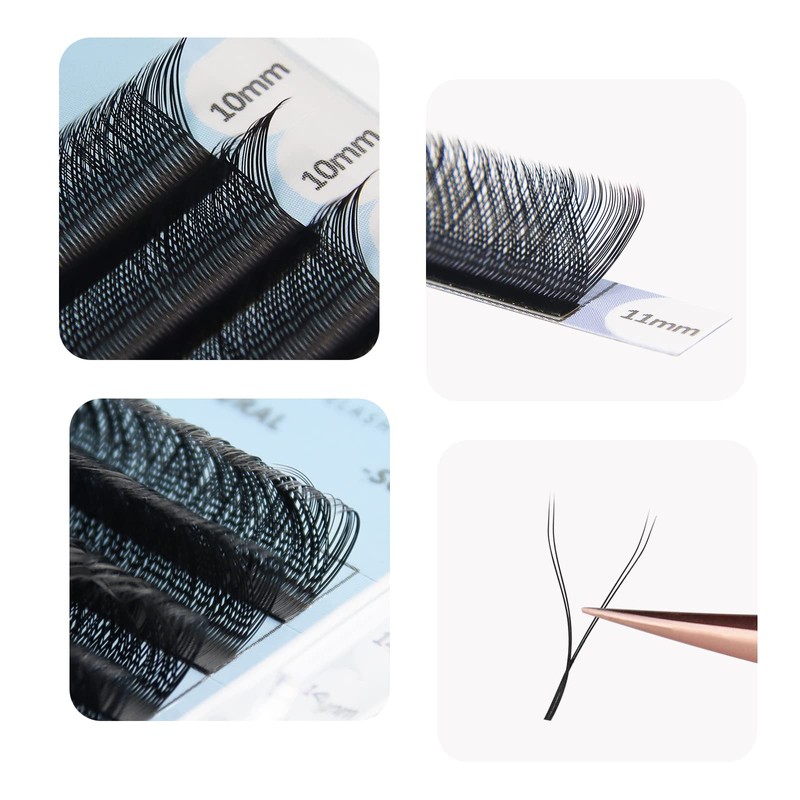 ANNAFRIS YY Lash Extensions C Curl 0.07 13mm Pre Made