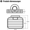 Cornat Seifenhalter 3 in 1 - Stabiler Gitterkorb - 3