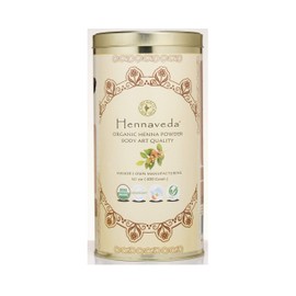 Hennaveda Organic Body Art Quality, Triple Hand filtered Henna Powder 400g