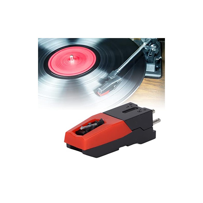 Sanpyl Aguja de Tocadiscos de 3 Piezas, Cartucho Antiguo de