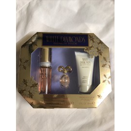 Elizabeth Taylor WHITE DIAMONDS 3 Piece Gift Set For Women Perfume & Lotion New