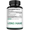 Lions Mane with Ginkgo Biloba Supplement - 60 Capsules -