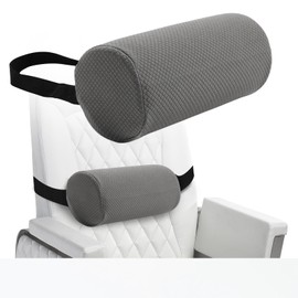 CharmBurst Ergonomic Lumbar Cushion with Cover, Lumbar Cushion Car with Strap, Back Support for Sofa Car, Back Cushion Against Pain, Intervertebral Disc Cube, Uplift Cushion