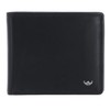 Golden Head Polo RFID Protect Billfold Coin Wallet Black, black,