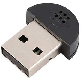 Ultra Mini PC Microphone, World's Smallest USB Microphone, USB for PC, Mac, Laptop, Can be carried anywhere anytime!
