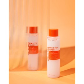 NINELESS-MELA-PRO Rice&TXA Toner 200ml Ilumina, Hidrata y Reduce Manchas Oscuras Con Niacinamida, Glutatión y Extractos Botánicos Naturales Fórmula Coreana Avanzada para Piel Radiante y Uniforme