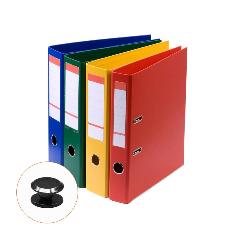 Begino 50pcs Chicago Screw M4x4mm Slotted Binding Screws for Rivet