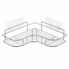 Bathroom Shower Storage Rack for Shampoo and Toiletries - Wall-Mounted
