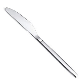 Berglander Dinner Knives Set Of 12, Stainless Steel Shiny Modern Dinner Knife, Butter Knife Table Knives Dishwasher Safe