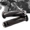 Motorcycle Handlebar Grips, Universal 7/8 Inch Motorcycle Non-Slip Rubber Grips