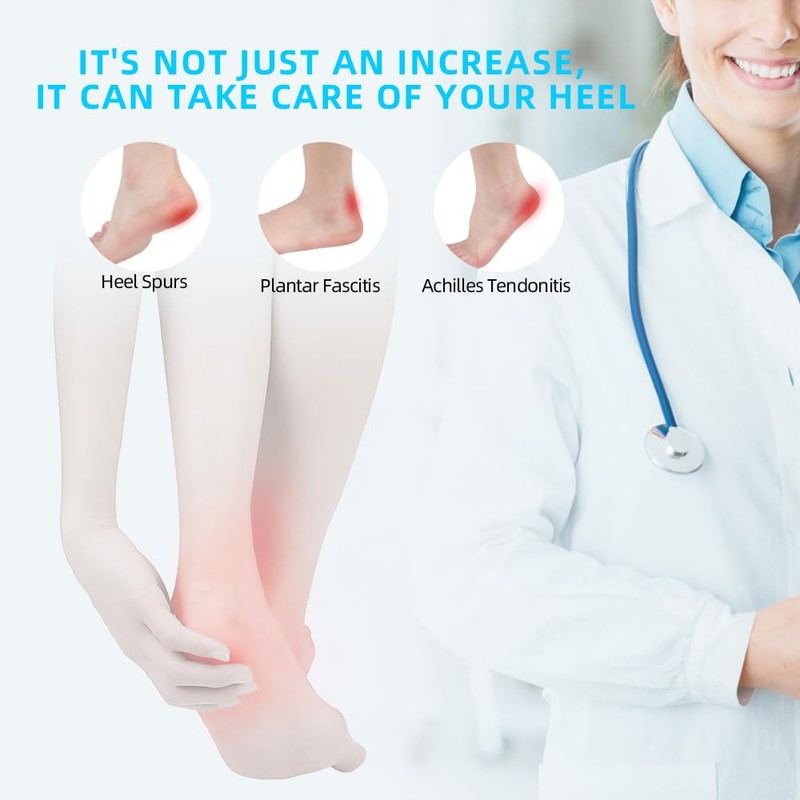 Heel Cups for Heel Pain, Heel Protectors, Heel Cushion Support
