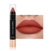 Erinde Lápiz de Labios Mate para Mujer, Lápiz Labial de