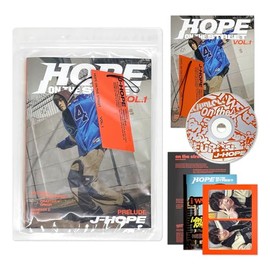 j-hope - [HOPE ON THE STREET VOL.1] (PRELUDE - GWANGJU & SEOUL VER.) Photo Zine + Poster + Photo Card + Sticker + Lyrics + Hang Tag + CD-R + 2 Extra Photocards