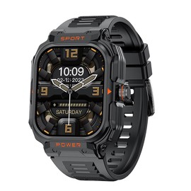 FANCHENGZI Smart Watch with Earbuds for Men, Military Watch, Answer/Make Calls, Fitness Tracker Smart Watch, Sports Fitness Tracker with Step,Calories,Sleep Monitor, for Men Dad Husband