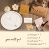 OBSUN Golden Shark Tooth Necklace Beach Necklace for Women Teens