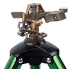 Biswing Impact Sprinkler Head on Tripod Base, Heavy Duty Lawn