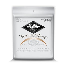 Black Diamond Strings® N600NV Nickel-Infused Nashville Bronze Medium Tension