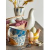 Bloomingville Vincent Egg Cups Set of 3 Pattern Ceramic Brown