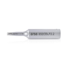 ERSA Ersadur LeadFree 0832CDLF Long-Life Soldering Tip Straight Chisel-Shaped 2.2 mm