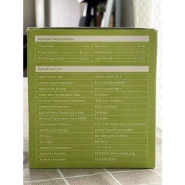 Pakite Wireless HDMI Extender PAT-590  5GHz