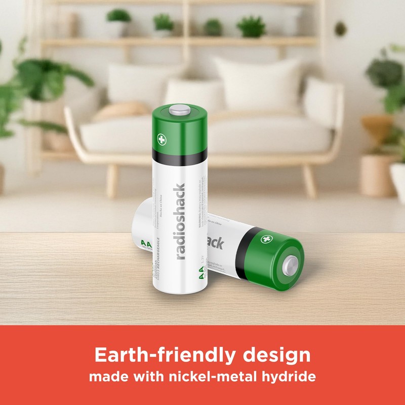 RadioShack Rechargeable Battery AA (4)