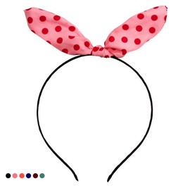 Face washing (Ribbon Tingting Headband Type A) Hair tie Hairband Hair tie accessory / 세안 세수 (리본뗑뗑이 머리띠 A타입) 머리끈 헤어밴드 헤어끈 악세사리