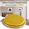 Angol Shiold Glitter Toilet Seat Molded Wood Round Toilet Seat
