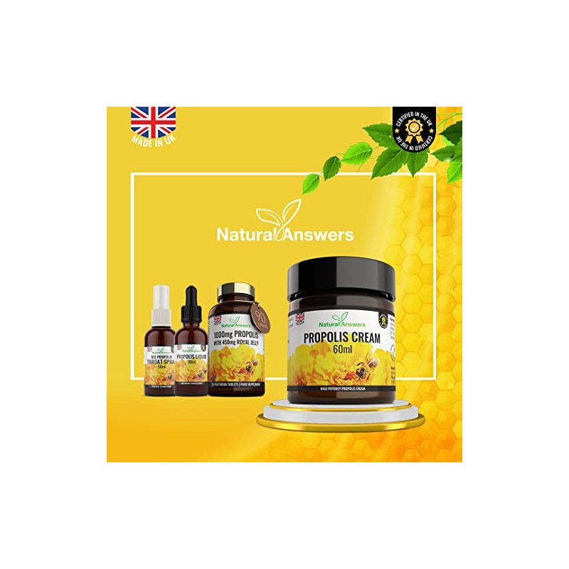 Bee Propolis Cream 60ml - Moisturising Natural Propolis Balm Ointment