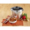 IMUSA USA Heavy Duty Cajun Aluminum Stock Pot 14 Quart,