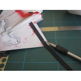 1/16 Tape Black Matte ( 2 Pack) Chart Tape/Whiteboard Gridding Tape/ Artist tape/Model hobby tape / Dry eraser board tape