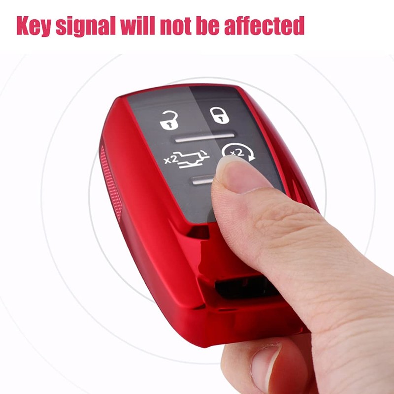 360 Degree TPU Protector Key Fob Cover Case fit for