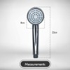 AQUALONA® Aquaspray Handheld Shower Head - Rub Clean Technology -