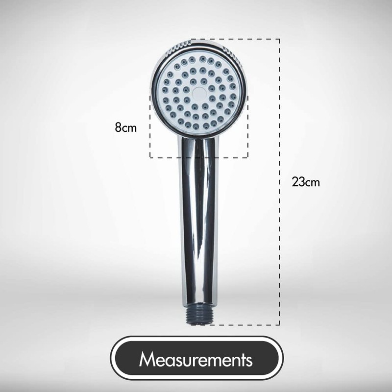 AQUALONA® Aquaspray Handheld Shower Head - Rub Clean Technology -