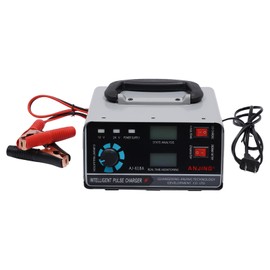 Heavy Duty Smart Car Battery Charger Automatic Pulse Repair Trickle 400W 12V and 24V Fully-Automatic Trickle Charger with LCD Display